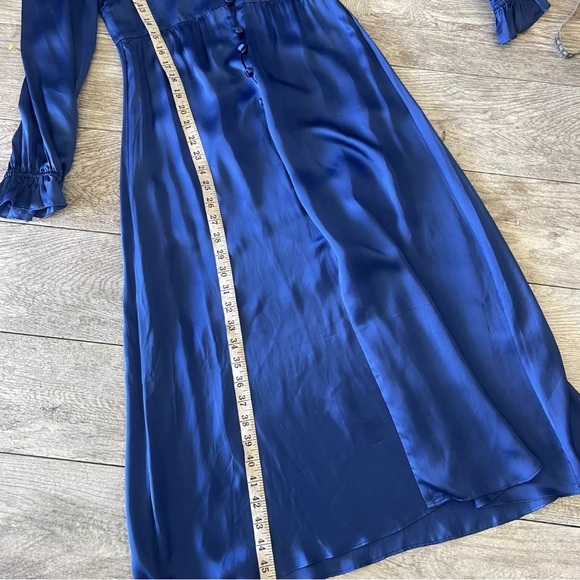 Aritzia Wilfred Blue Maxine Dress BNWT - Picture 7 of 8